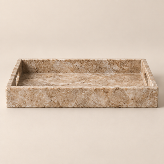 VORQILO™ Natural Stone Pattern Decorative Tray primary image