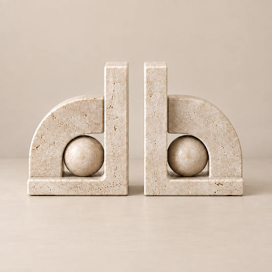 VORQILO™ Modern Art Bookend Set primary image
